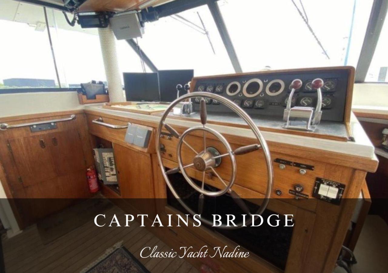 Classic Yacht Nadine In Poole Harbour, Dorset, With A Hot Tub Jacuzzi Eksteriør bilde